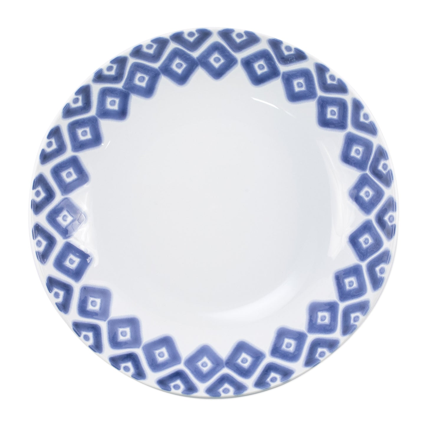 viva by VIETRI Santorini Diamond Medium Serving Bowl