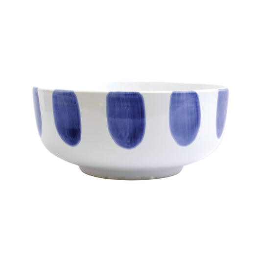 viva by VIETRI Santorini Dot Large Footed Serving Bowl