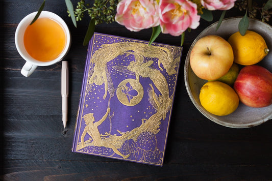 Violet Fairy Hardcover Journal