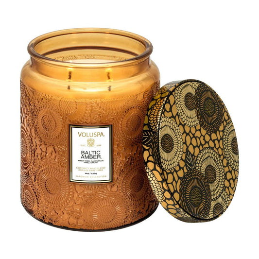 Baltic Amber Luxe Jar Candle