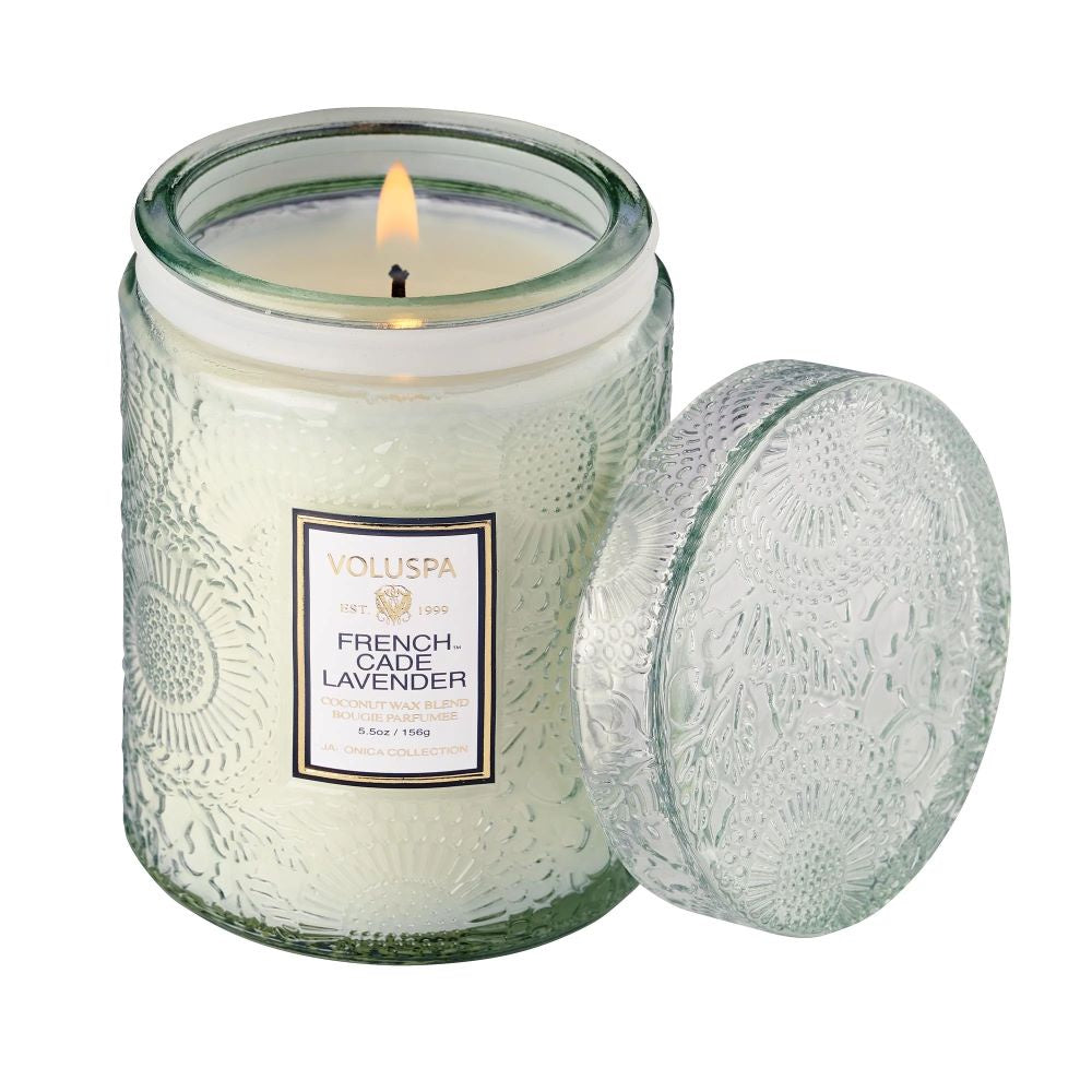 French Cade & Lavender Small Jar Candle