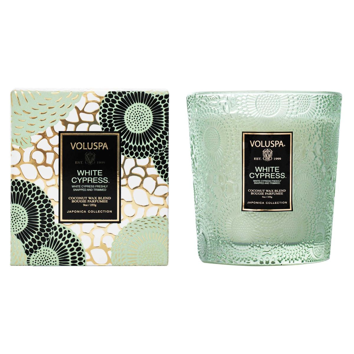 White Cypress Classic Candle