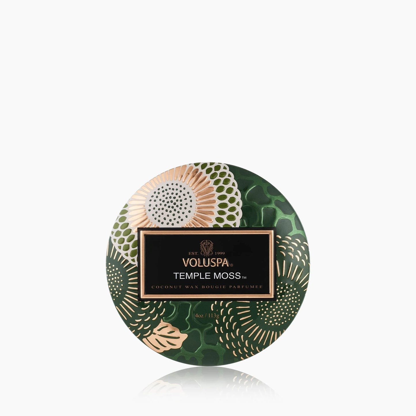 Voluspa Temple Moss Mini Tin Candle