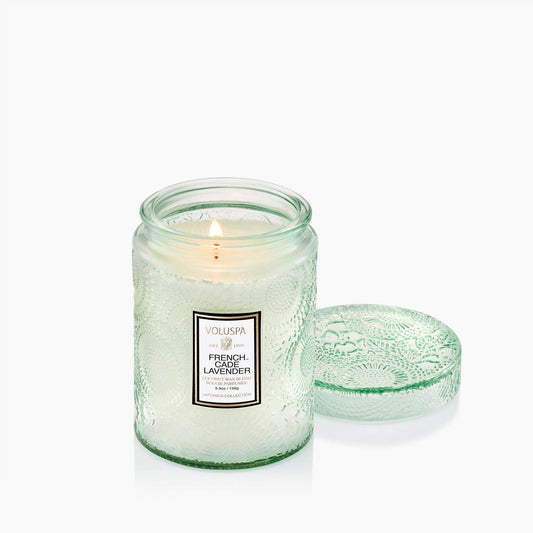 Voluspa French Cade Lavender Small Jar Candle