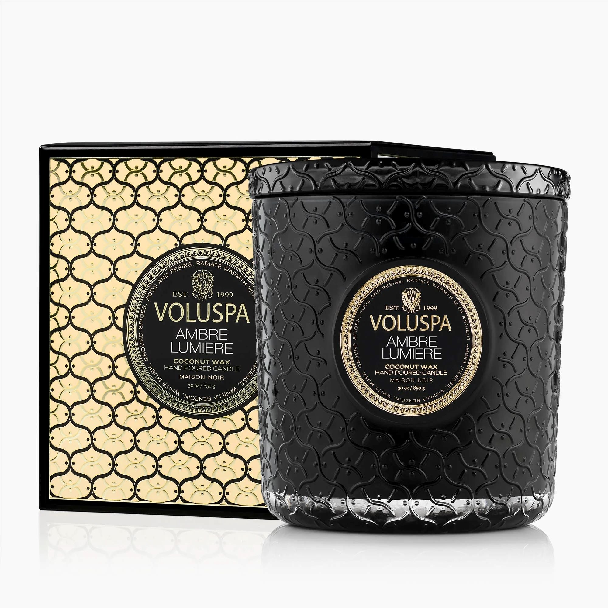 Voluspa Ambre Lumiere Luxe Candle - Thumbnail 2
