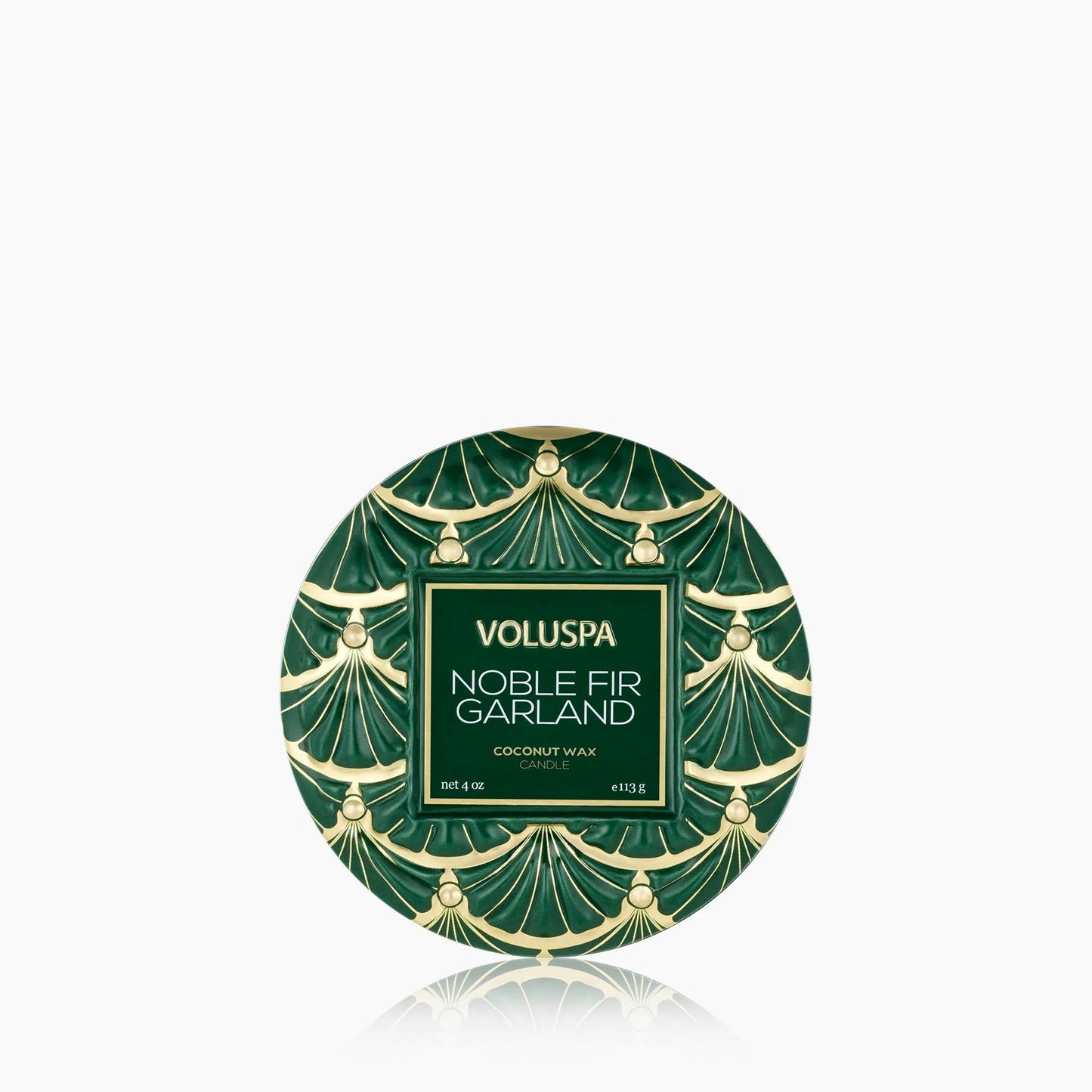Voluspa Noble Fir Garland Mini Tin Candle