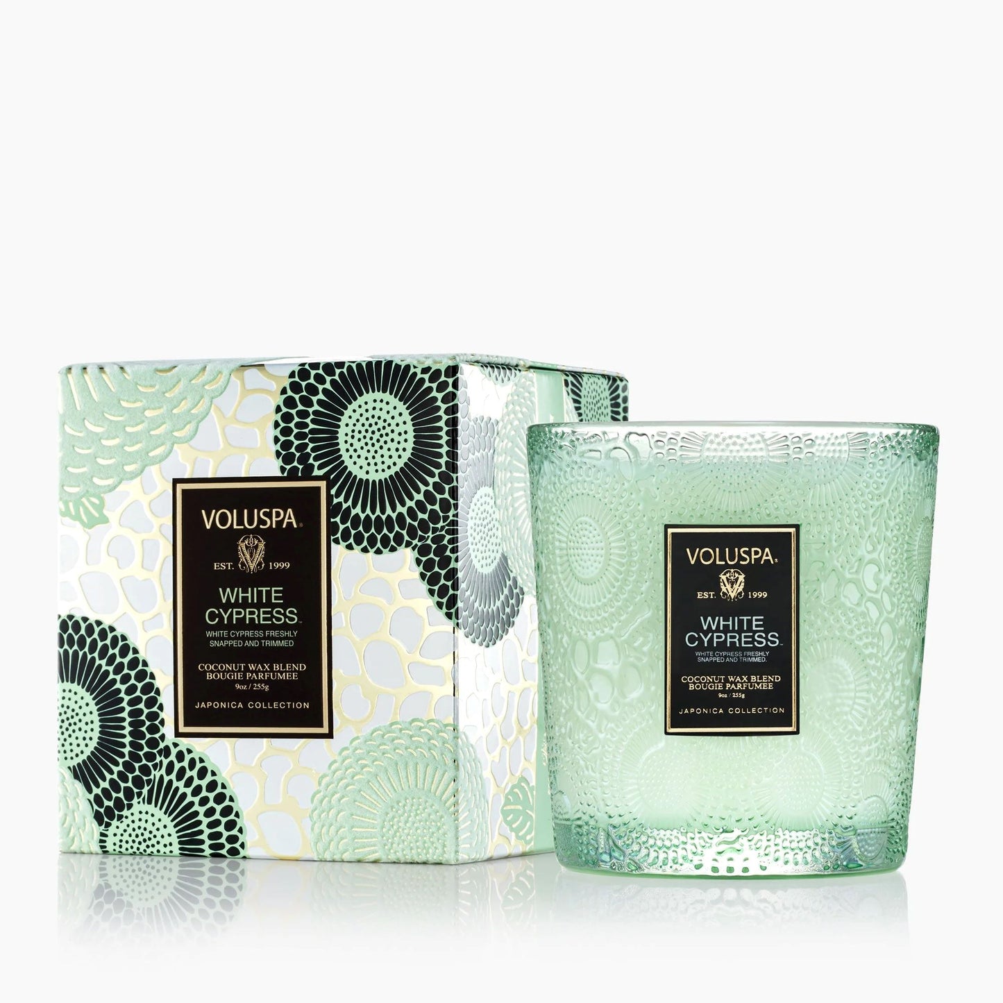 Voluspa White Cypress Classic Candle