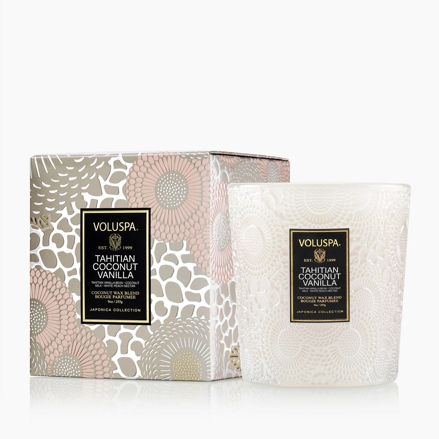 Voluspa Tahitian Coconut Vanilla Classic Candle