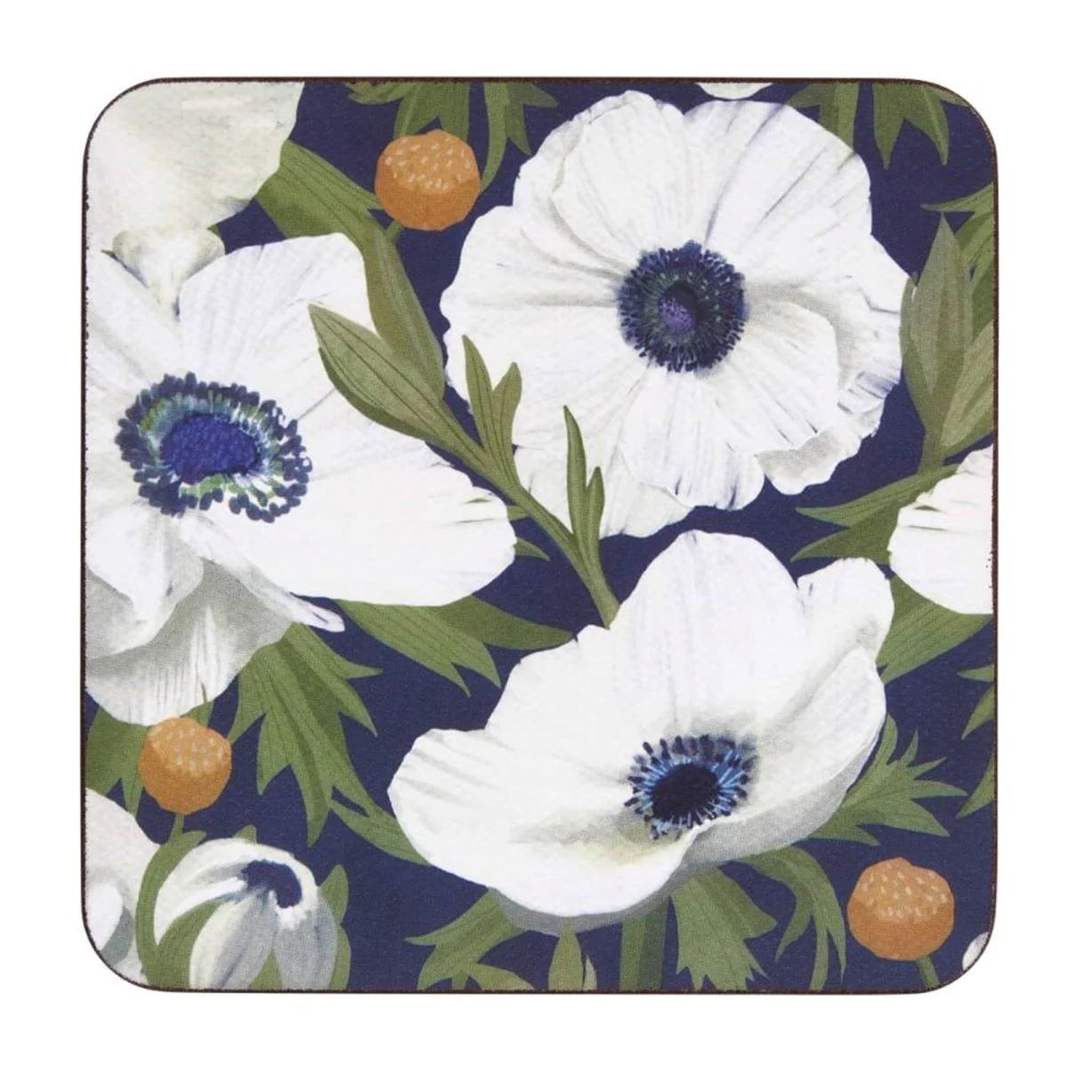 Cork Backed Coasters - Set of 4