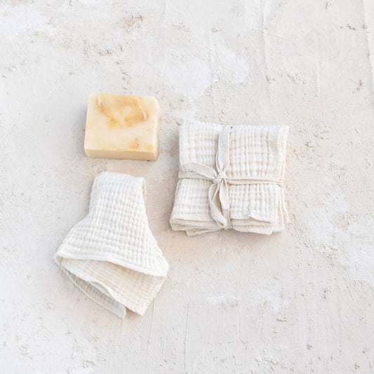 Cotton Double Cloth Dishcloth Set