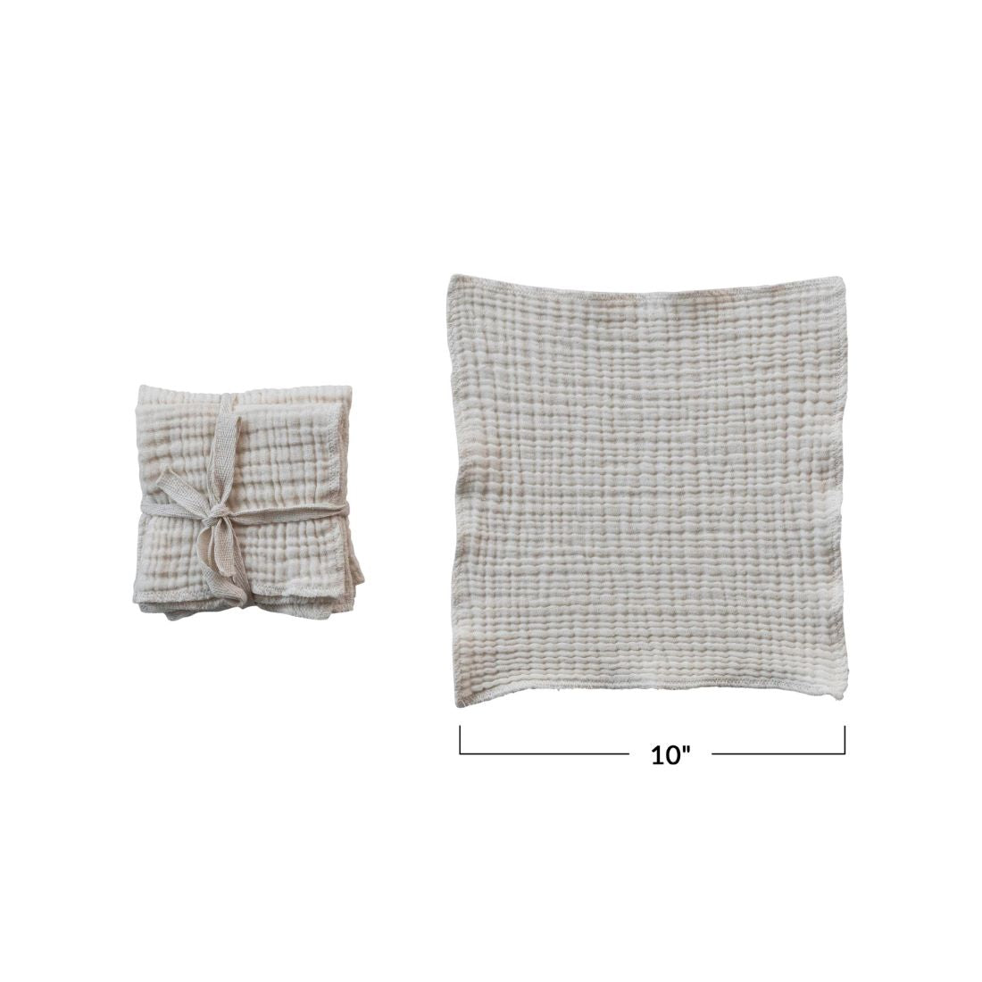 Cotton Double Cloth Dishcloth Set