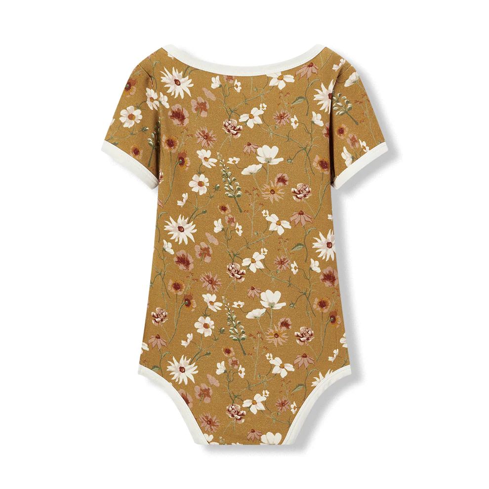 Milkbarn Luxe Stretch Short Sleeve One Piece