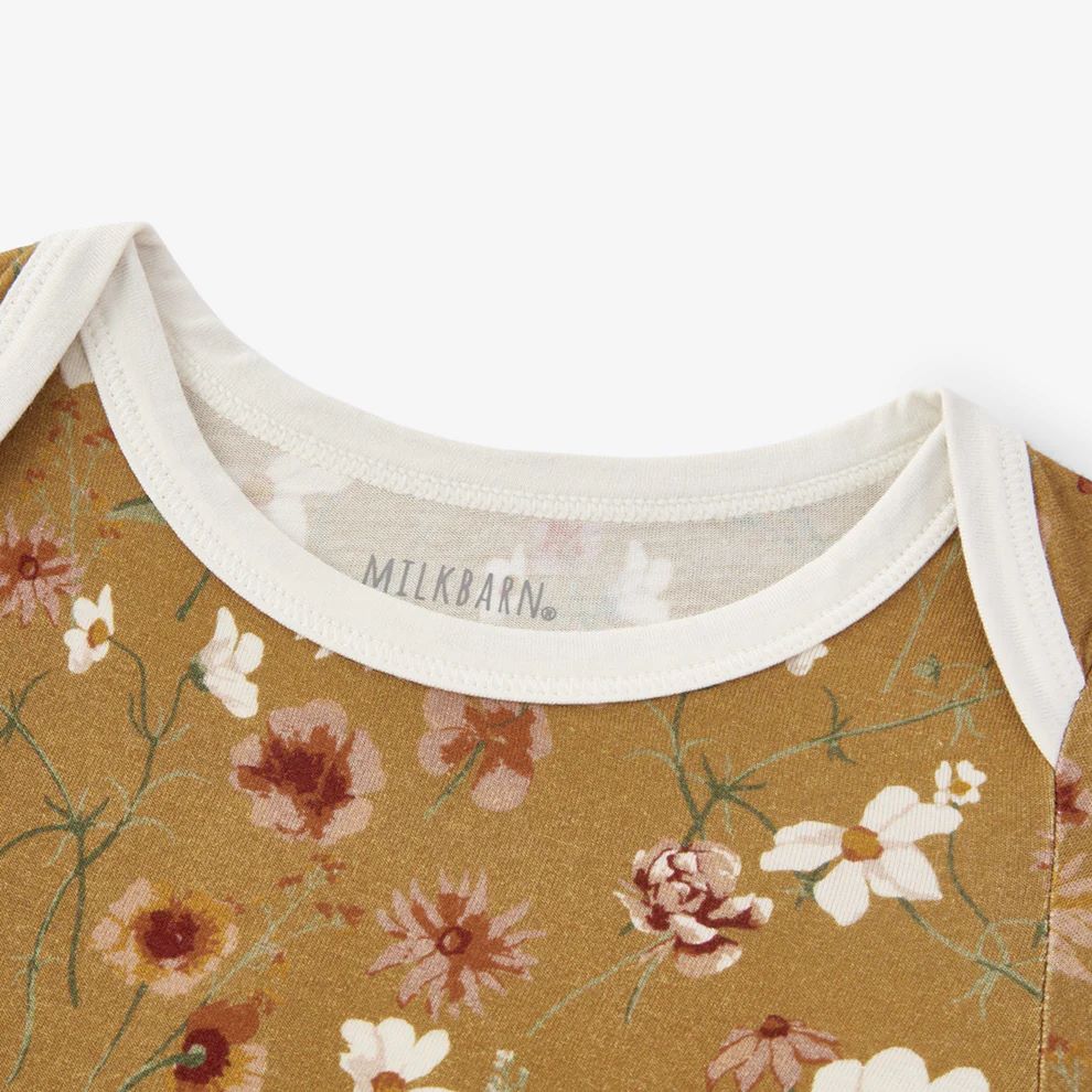 Milkbarn Luxe Stretch Short Sleeve One Piece