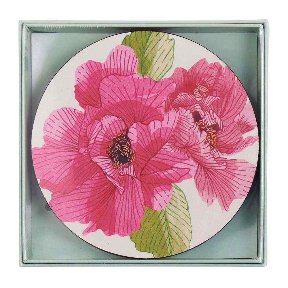Cork Backed Coasters - Set of 4