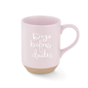 Dogs Before Dudes Stoneware Mug