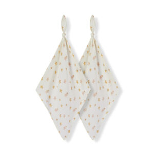 Starfish Dreams Bamboo Two-Piece Burp Cloth Set