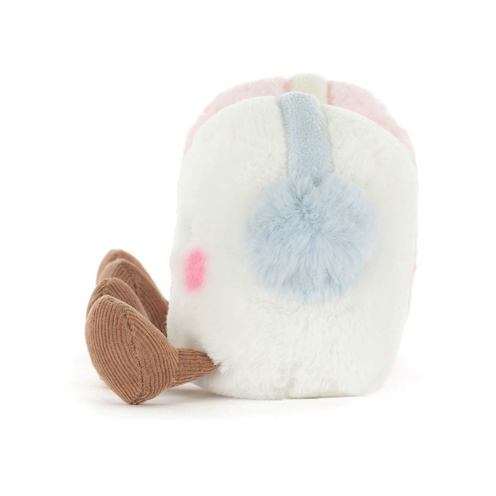Jellycat Amuseables Toastie Pink and White Marshmallows - Image 2