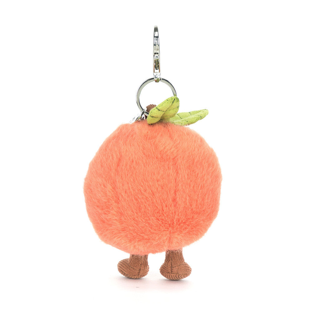 Jellycat Amuseables Peach Bag Charm - Image 3