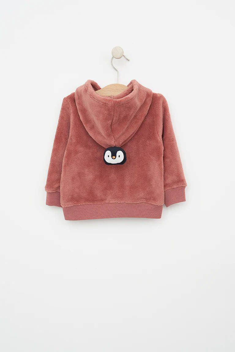 Batela Teddy Polar Hooded Jacket - Image 6