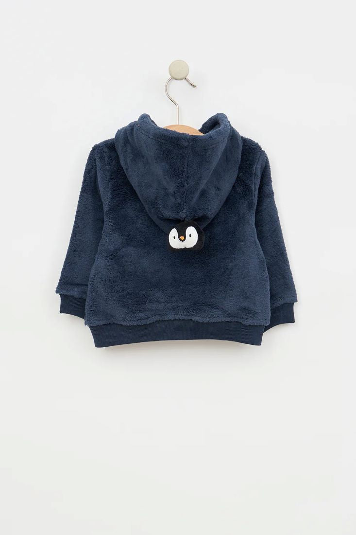 Batela Teddy Polar Hooded Jacket - Image 2