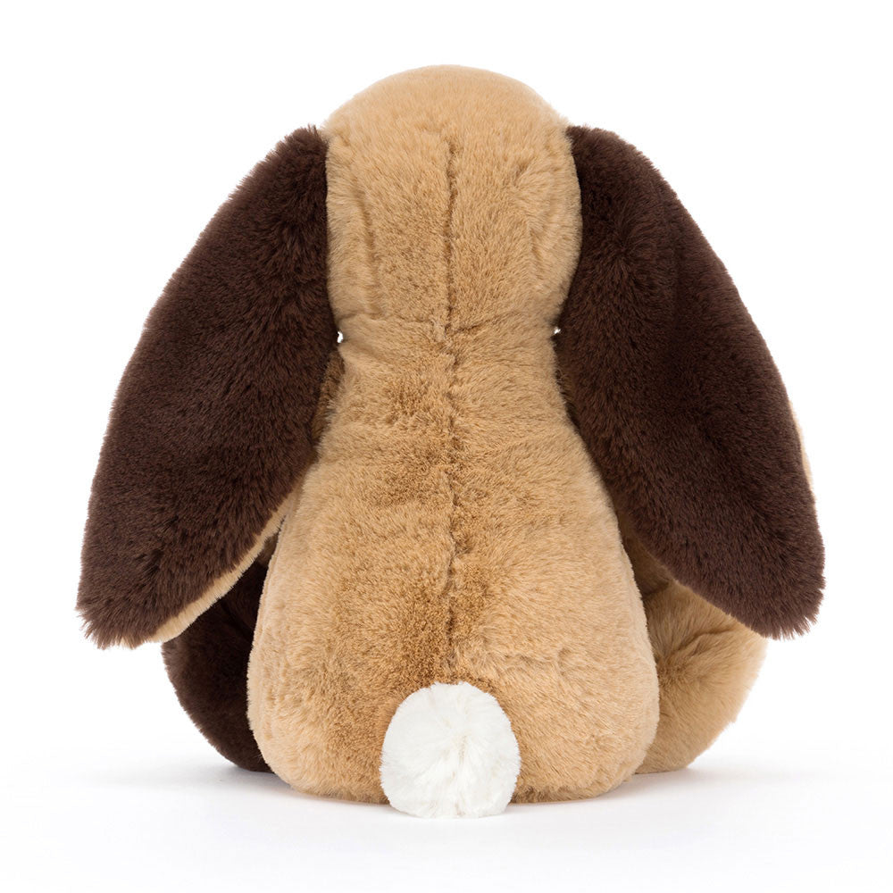Jellycat Bashful Patchwork Brown Bunny Original - Image 3