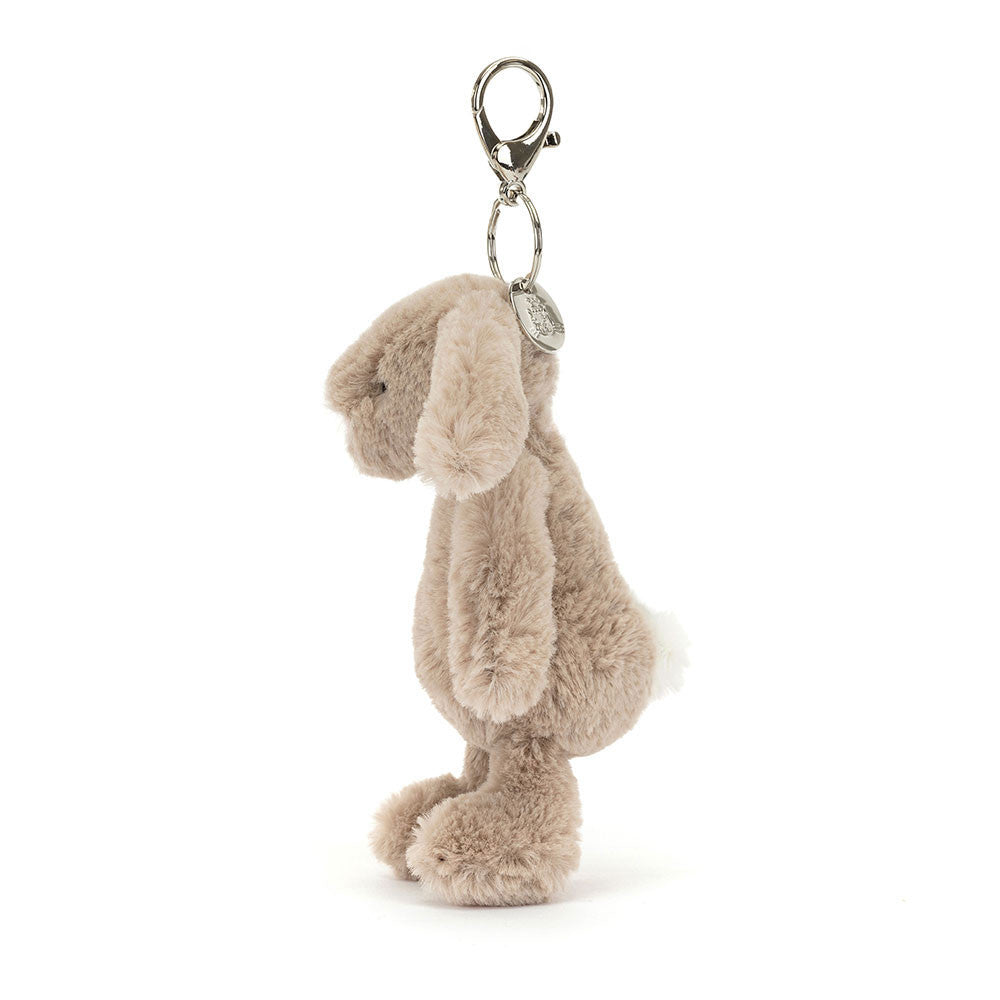 Jellycat Bashful Beige Bunny Bag Charm - Image 2