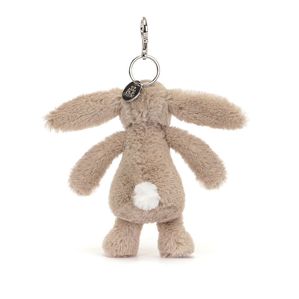 Jellycat Blossom Beige Bunny 'Petal' Bag Charm - Image 3