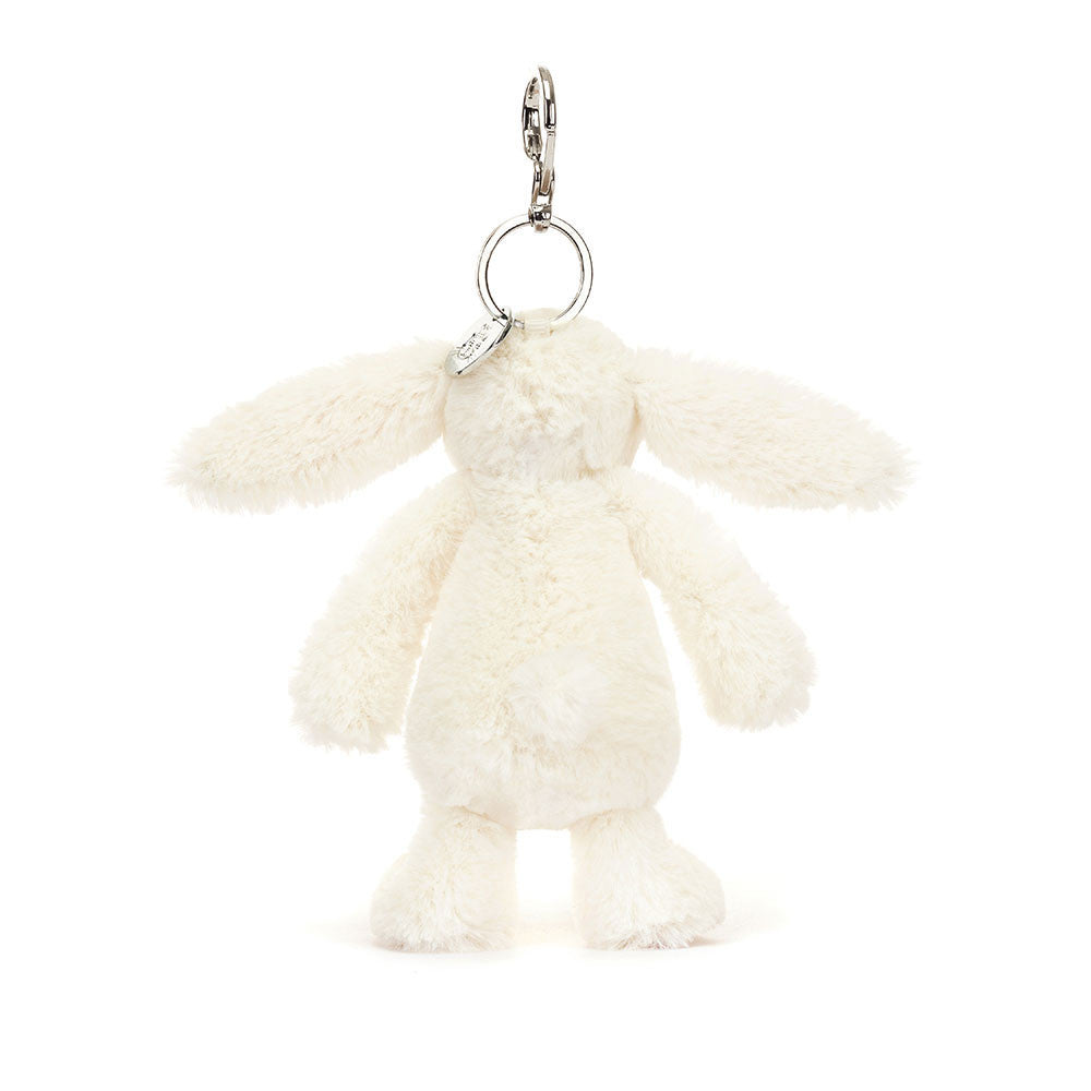 Jellycat Blossom Cream Bunny 'Berry' Bag Charm - Image 3