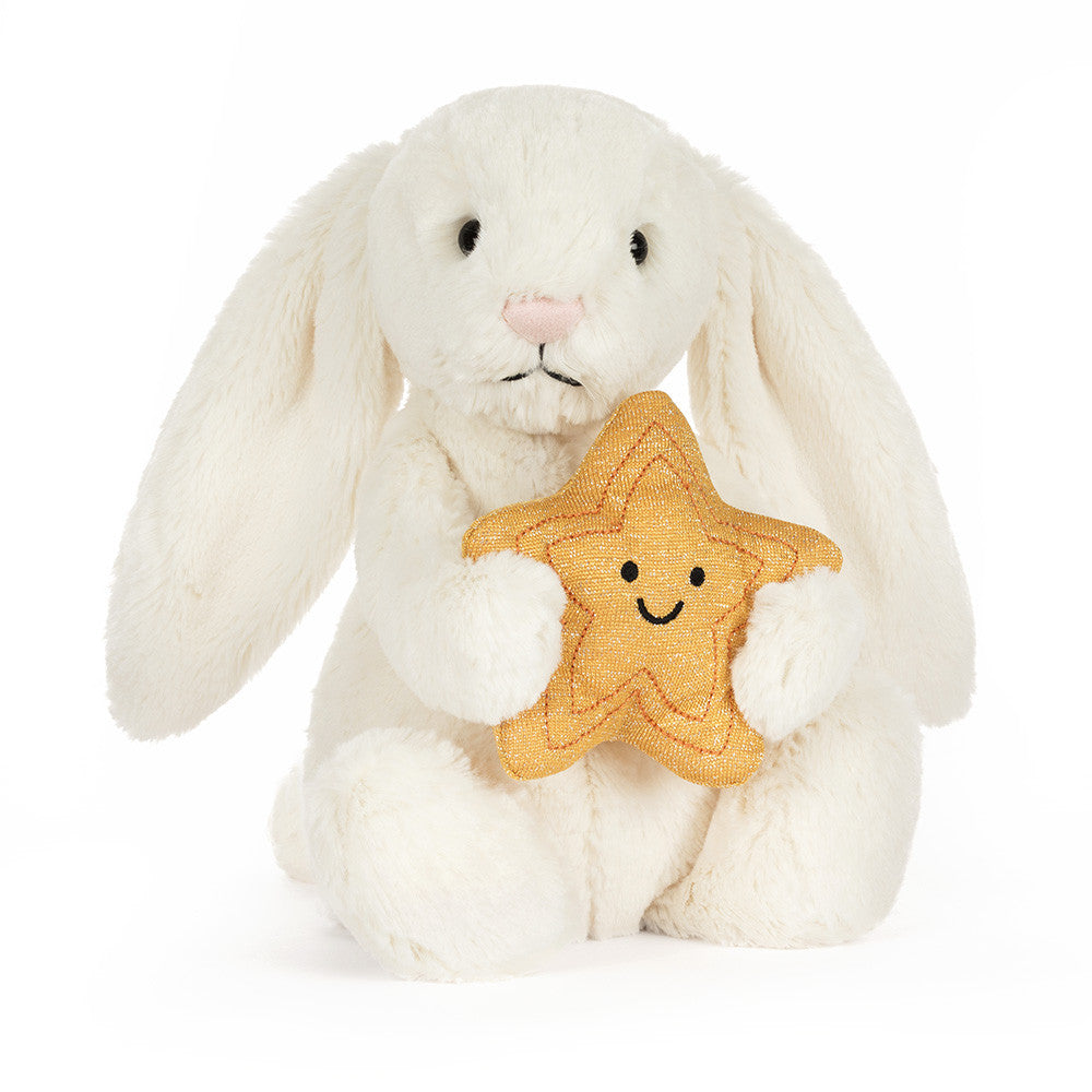 Jellycat Cream Bunny with Star - Image 4