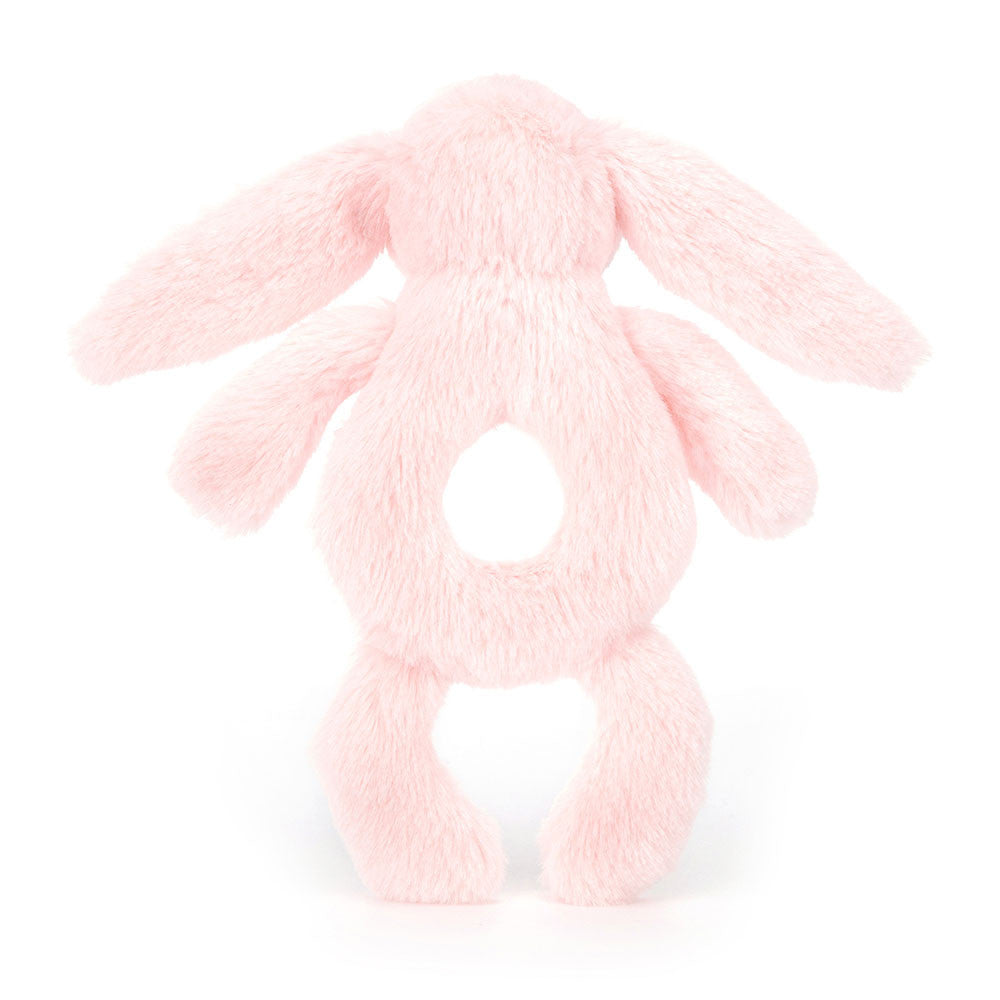 Jellycat Bashful Pink Bunny Ring Rattle - Image 3