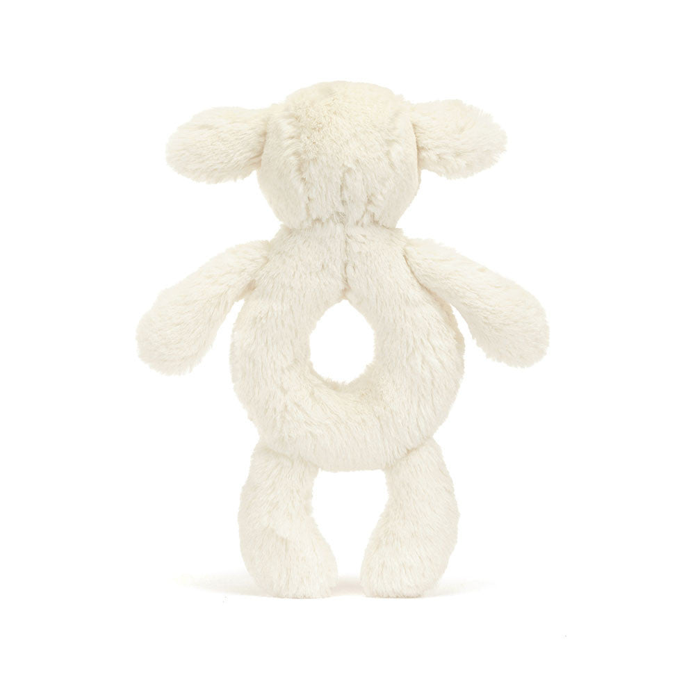 Jellycat Bashful Lamb Ring Rattle - Image 3