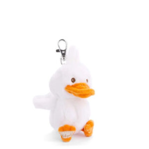 White Quack Bag Charm