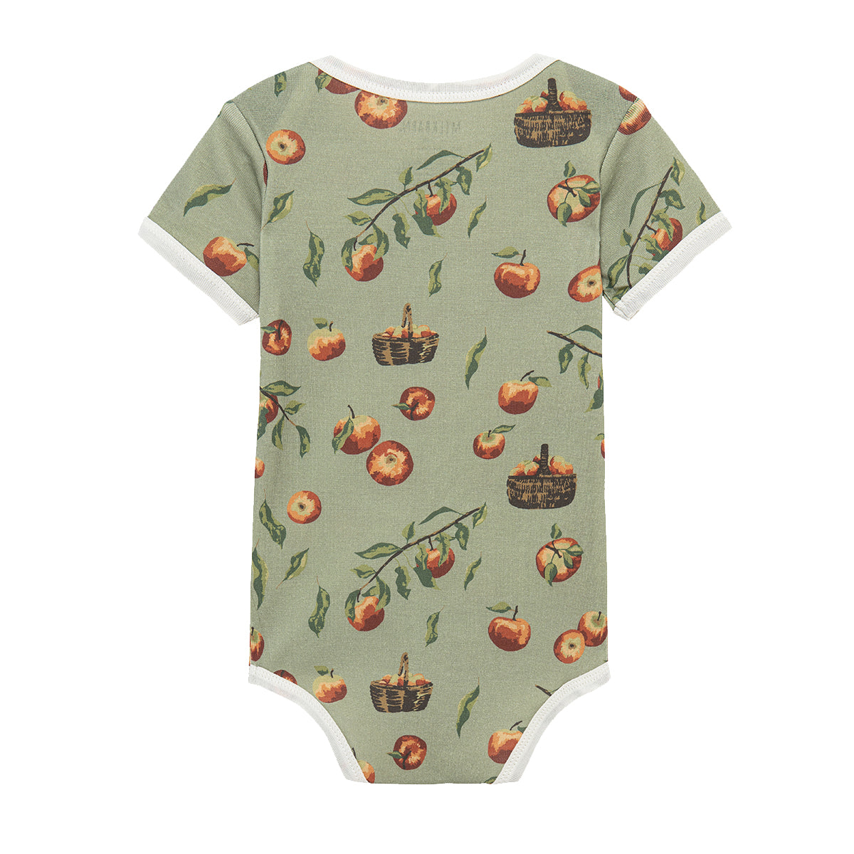 Milkbarn Apple Orchard Organic Cotton One Piece - Image 2
