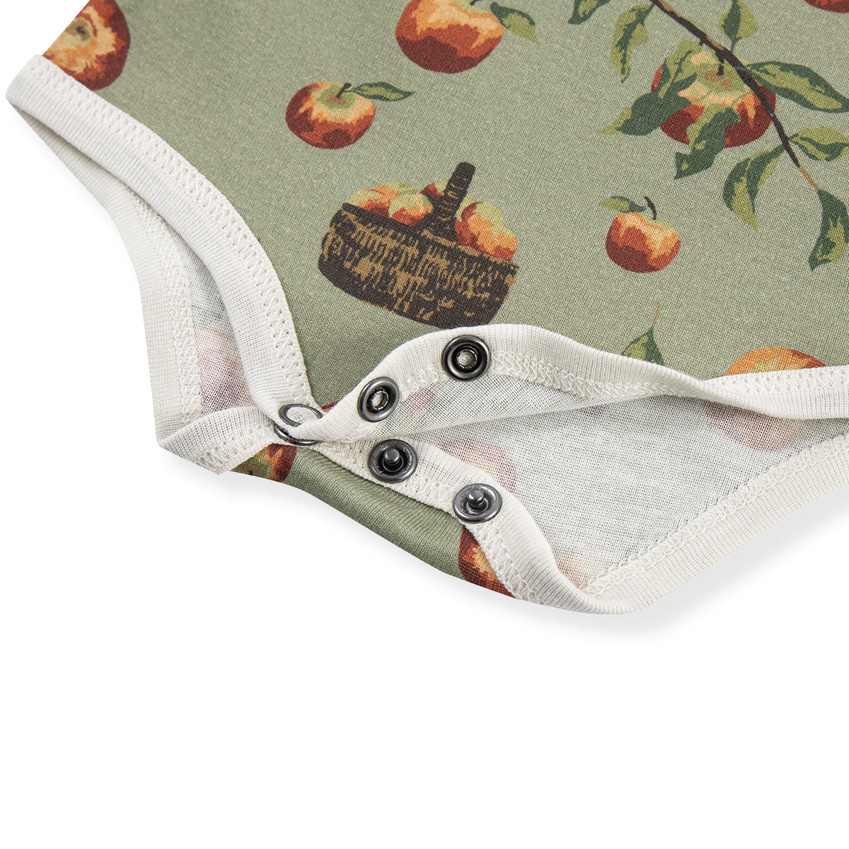 Milkbarn Apple Orchard Organic Cotton One Piece - Image 3