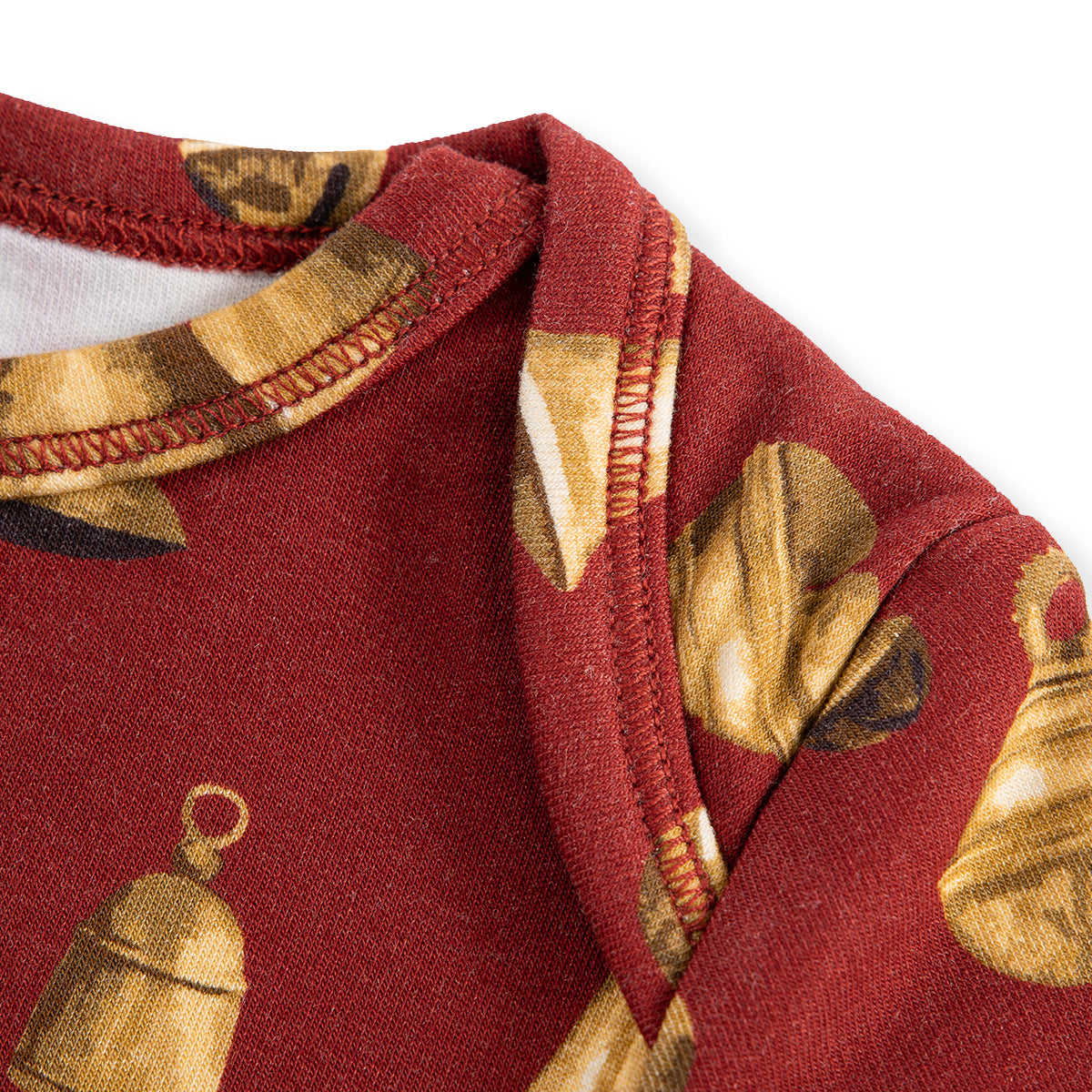Milkbarn Vintage Bell Brushed Long Sleeve One Piece - Image 3