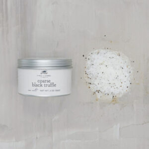 Coarse Black Truffle Sea Salt Tin