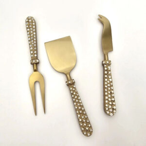 Gold Cheese Knife Set