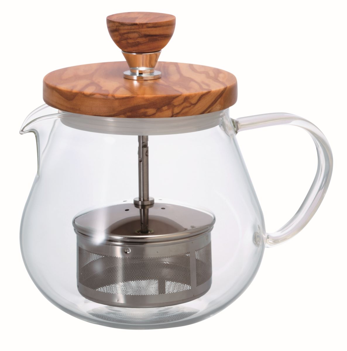HARIO Pull-up Tea Maker "Teaor Wood" - Image 4