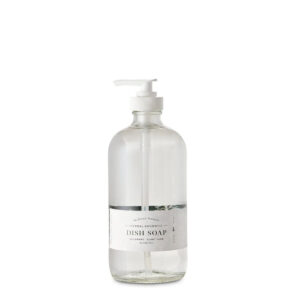 Herb Garden Dish Soap in Glass Bottle