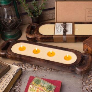 Himalayan Wooden Candle Tray