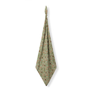 Milkbarn Apple Orchard Organic Cotton Swaddle Blanket