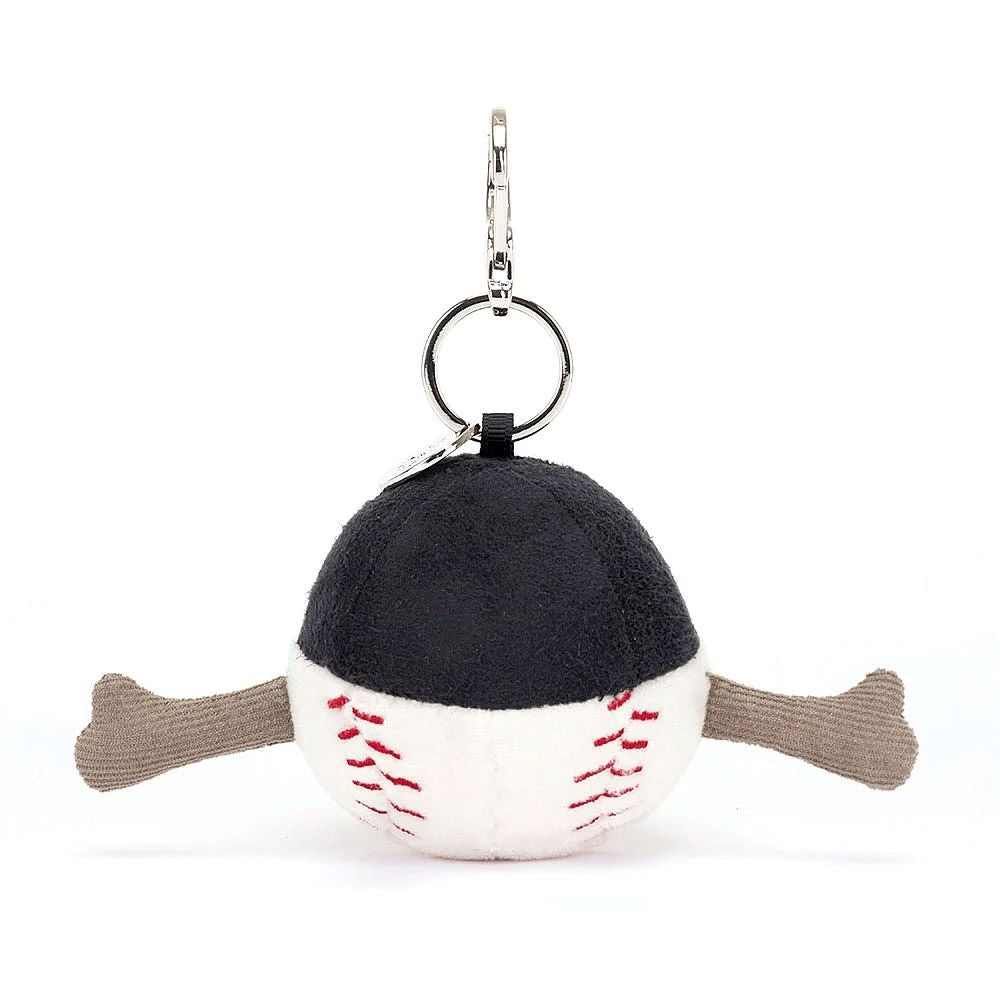 Jellycat Amuseable Sports Baseball Bag Charm - Image 2
