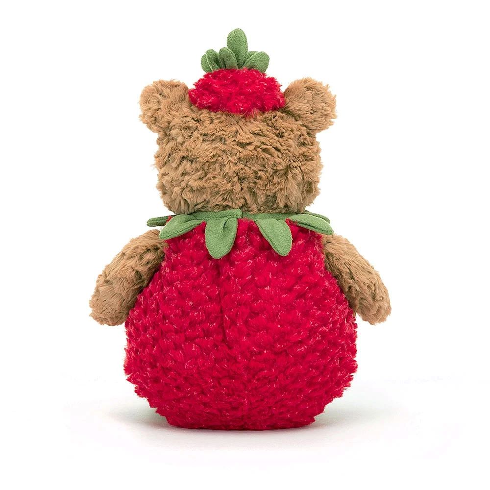 Jellycat Bartholomew Bear Strawberry - Image 3
