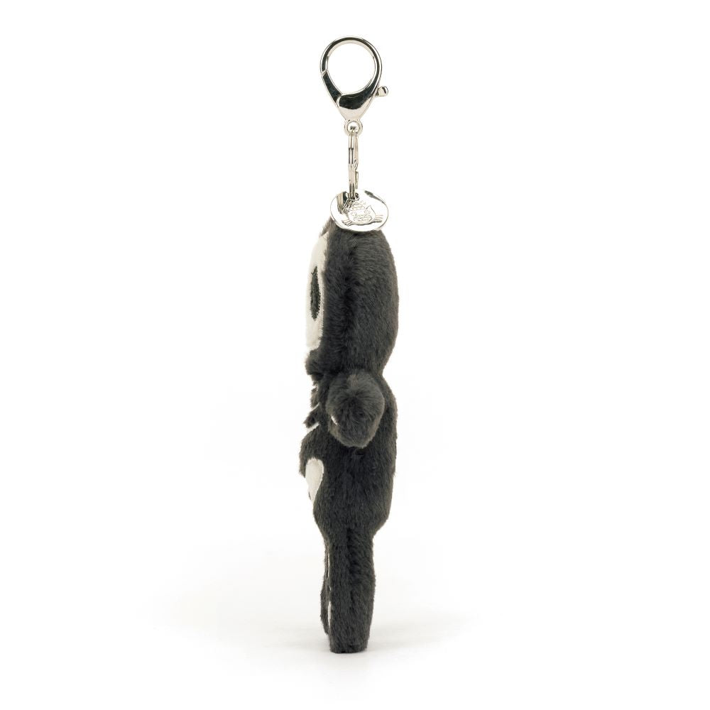 Jellycat Skeleton Bob Bag Charm - Image 2
