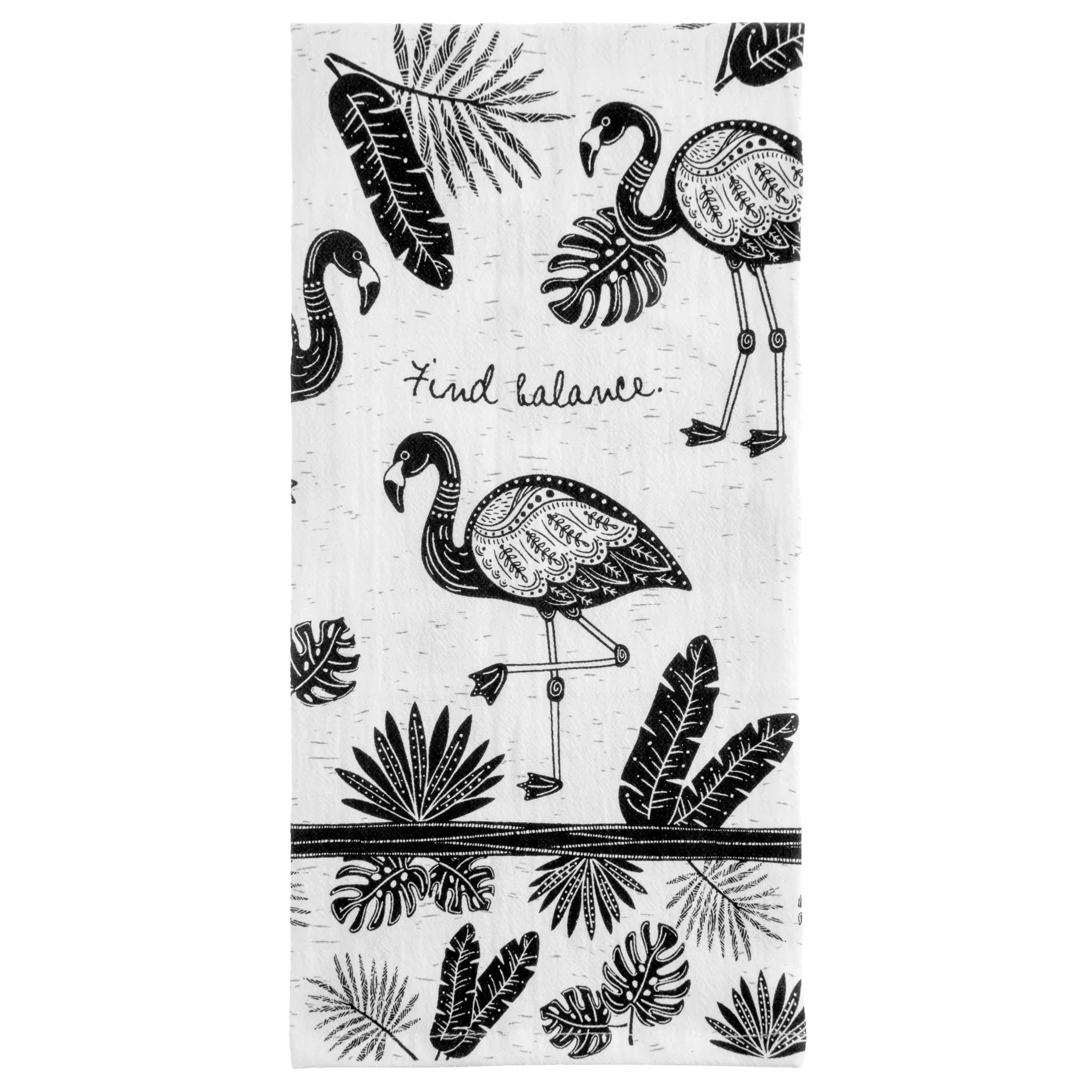 Black & White Boho Tea Towel - Image 14