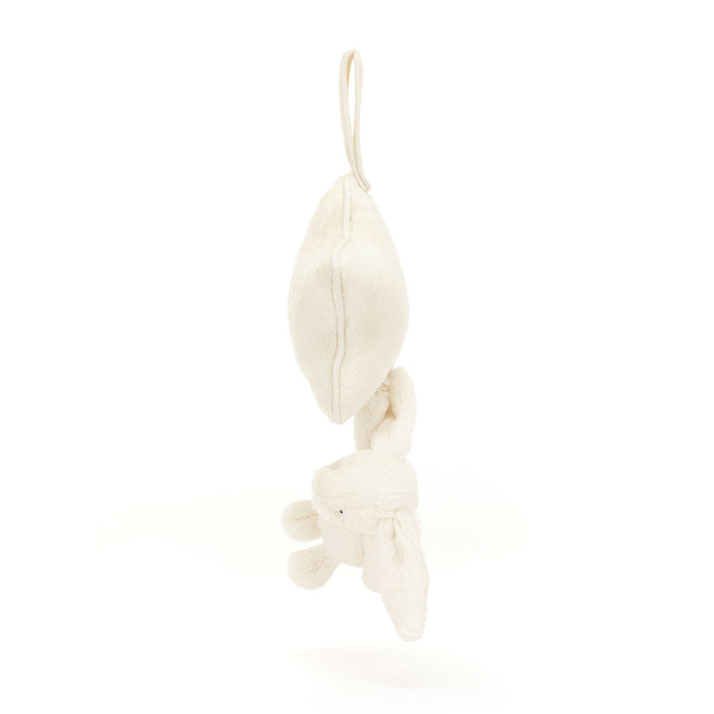 Jellycat Bashful Cream Bunny Musical Pull - Image 2
