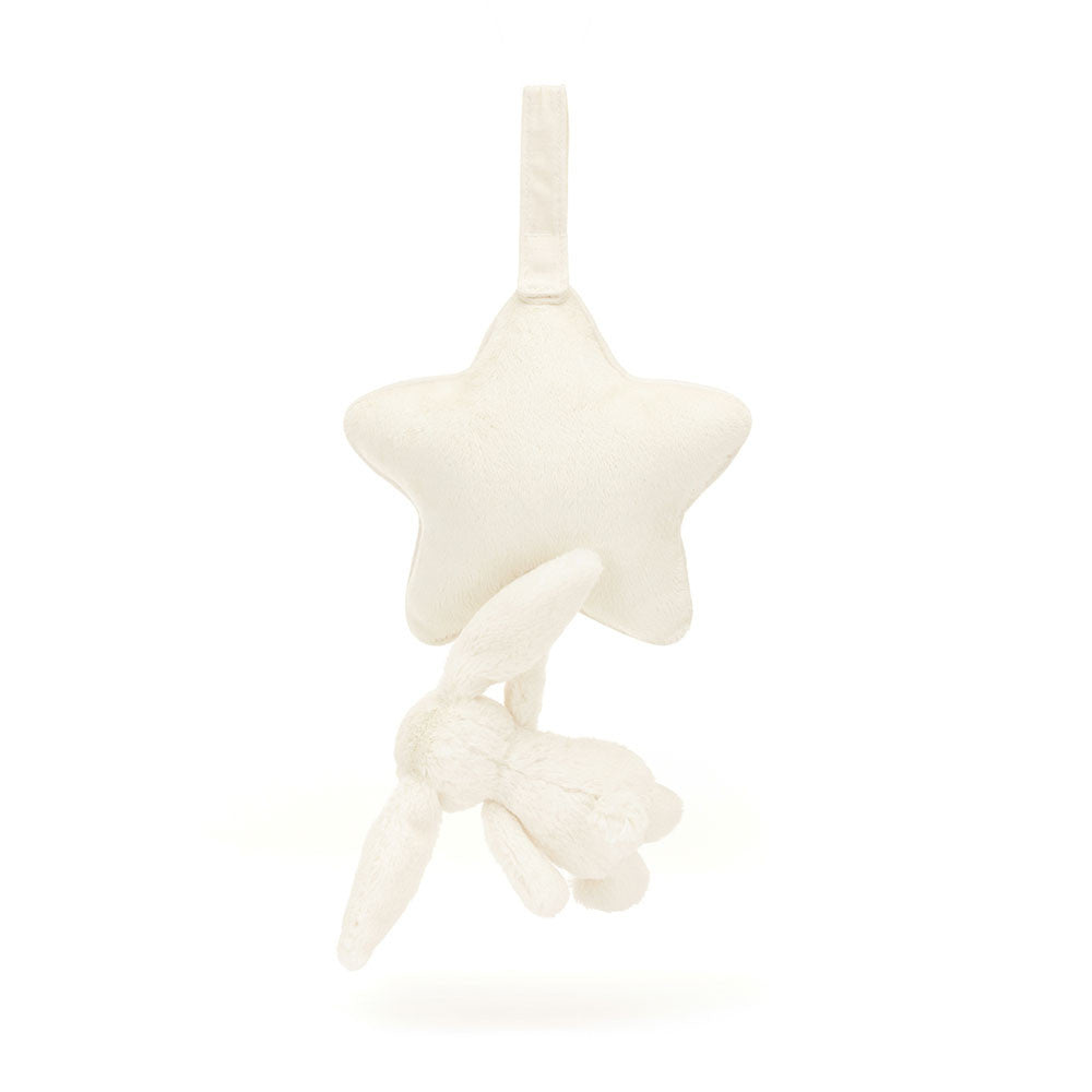 Jellycat Bashful Cream Bunny Musical Pull - Image 3
