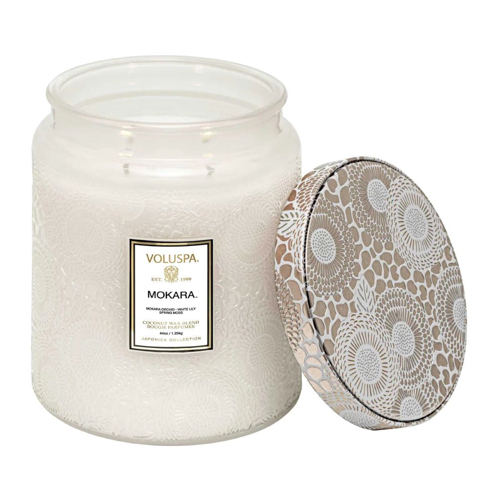 Voluspa Mokara Orchid Luxe Jar Candle