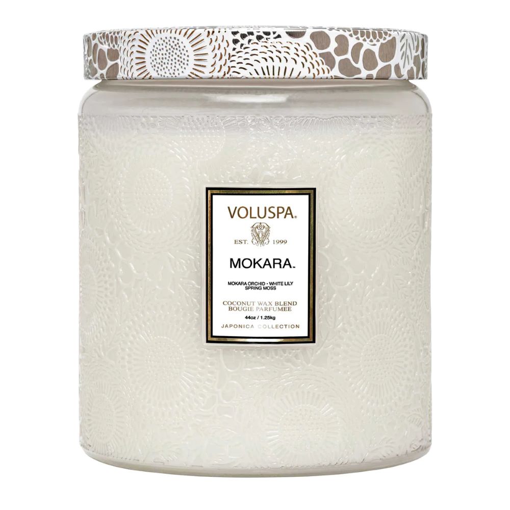 Voluspa Mokara Orchid Luxe Jar Candle - Image 2