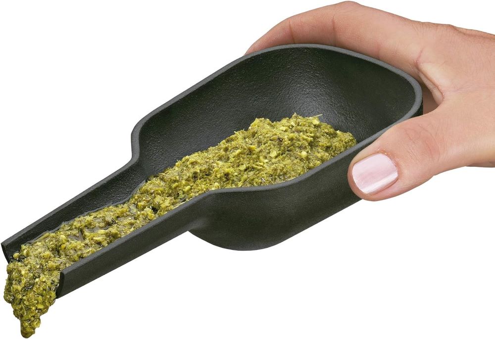 Oval Cast Iron Mortar & Pestle - Image 2